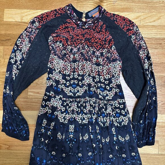 Bhanuni by Jyoti Anthropologie Floral Print Dress - Picture 1 of 10